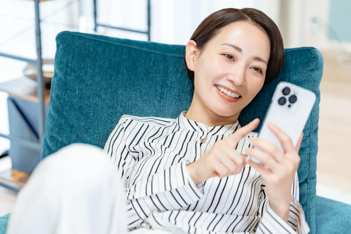 タイミーのバイトで余裕ができた女性