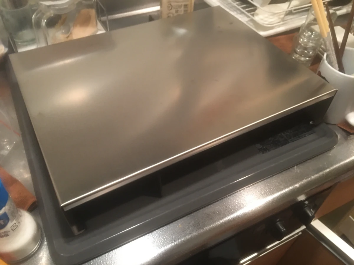 ガスコンロカバー設置